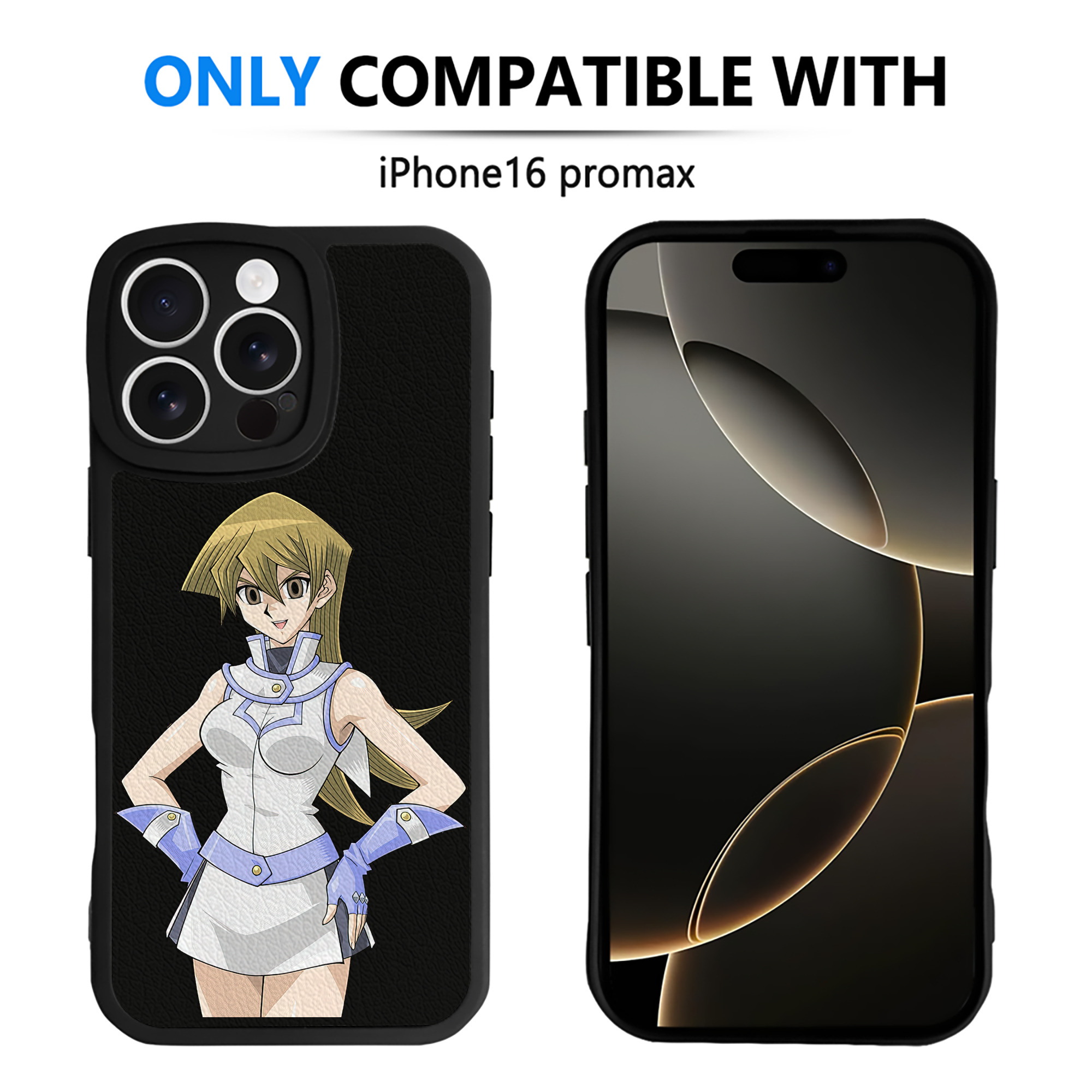 遊☆戯☆王 Yu-Gi-Oh! 【iPhone 16シリーズ対応】シリコンスマホケース（レザー調） 材質：シリコン